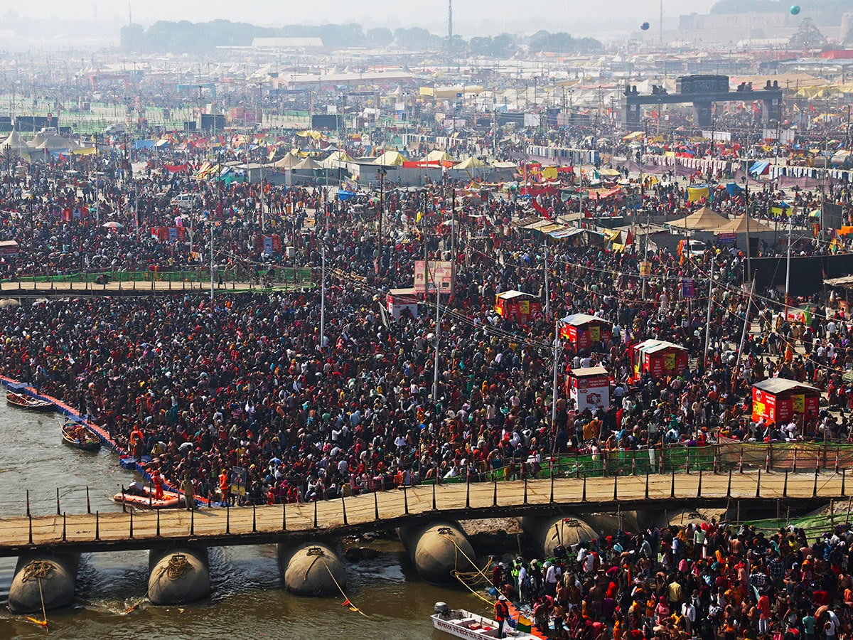Photo of the day: Maha Kumbh Mela on 'Mauni Amavasya'